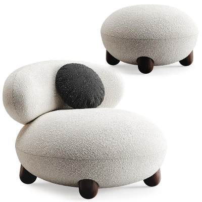 FLOCKLOUNGE现代单人沙发